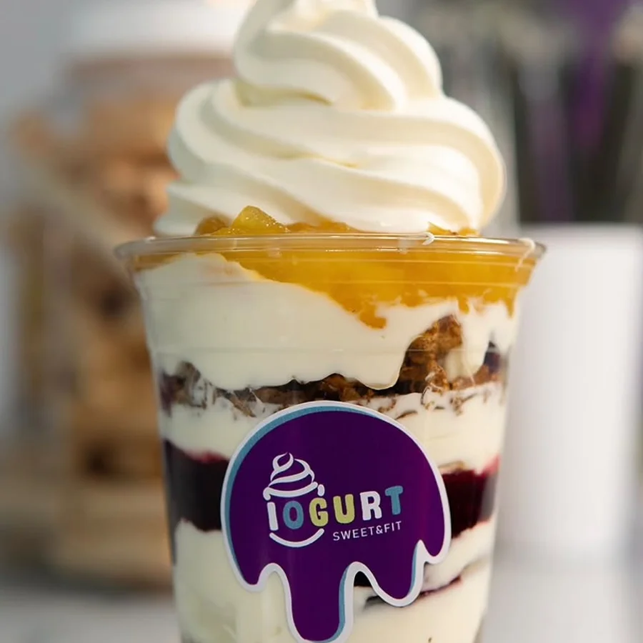Parfait de yogurt griego Iogurt